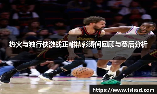 热火与独行侠激战正酣精彩瞬间回顾与赛后分析